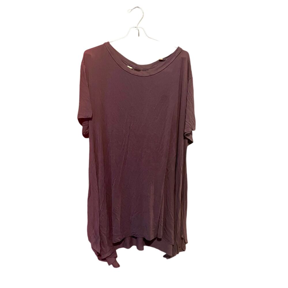 Women’s 2X Tunic Top – Purple, Casual & Cozy